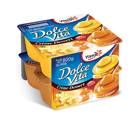 Dolce Vita Vanille Yoplait 4 x 100 g